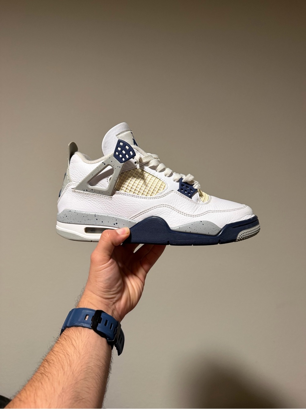 Jordan 4 Retro ‘Midnight Navy’ Men’s Mid Top DH6927-140